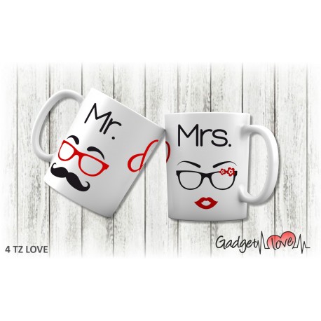 Tazza classica Mr e Mrs