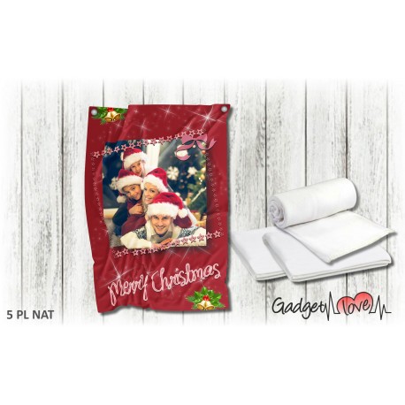 Plaid in pile Merry Christmas 2