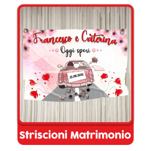 STRISCIONE MATRIMONIO
